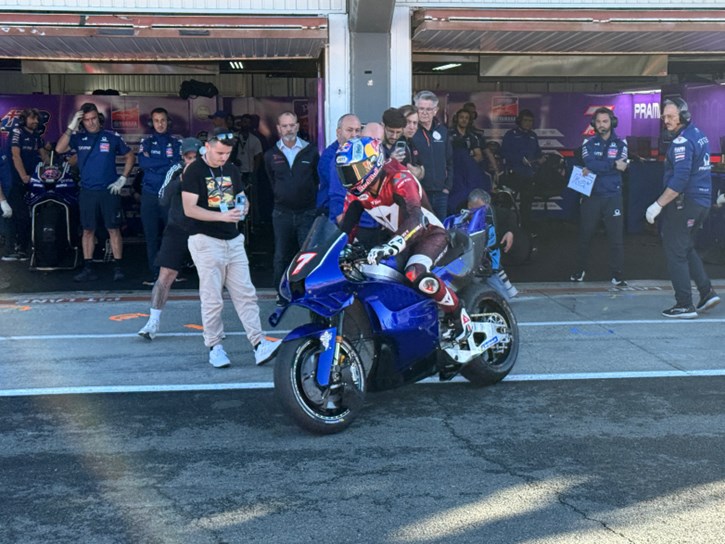 O Toprak Razgatlioglu πολύ δυαντός στη δοκιμή